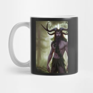 Cernunnos, the horned god Mug